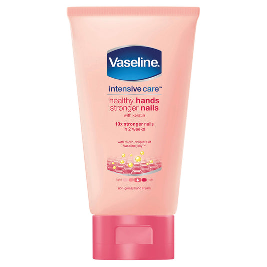 Vaseline Hand Cream, Healthy Hands and Stronger Nails Hand and Nail Cream (75 ml)