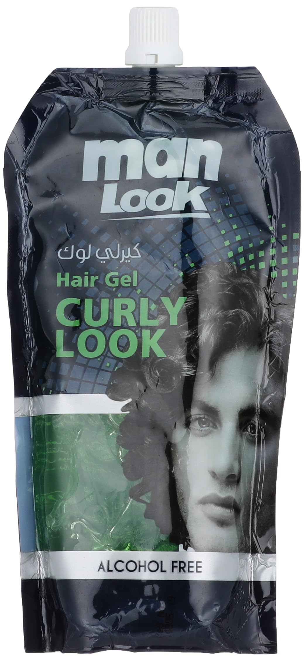 MANLOOK Hair Gel Curly Look Pouch 250 Gm