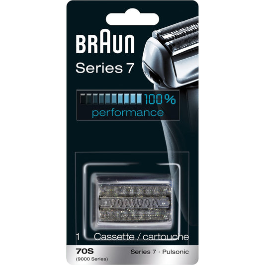 Braun Shaver Replacement Part 70S Silver - Compatible with Series 7 shavers