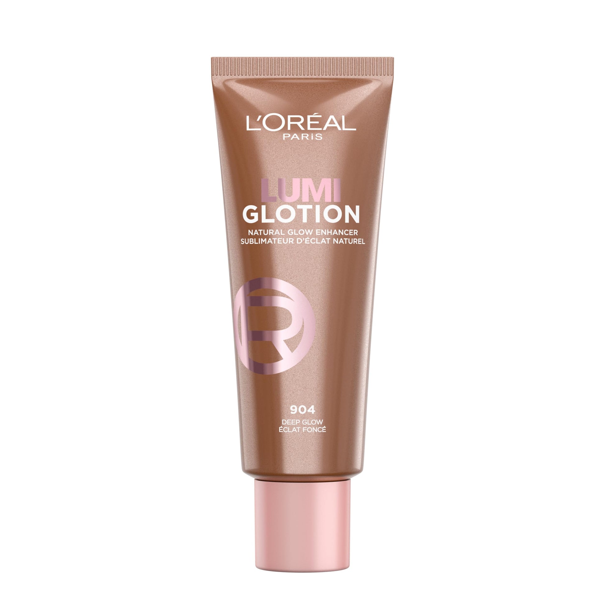 L’Oréal Paris Perfect Match Lumi Glotion Natural Glow Enhancer Liquid Highlighter for Face and Body with Glycerin and Shea Butter, 904 Deep Glow, 40 ml