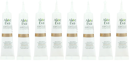 Aloe Eva strengthening hair ampoules with aloe vera and argan oil 15ml (4 ampoules) (Pack of 2)