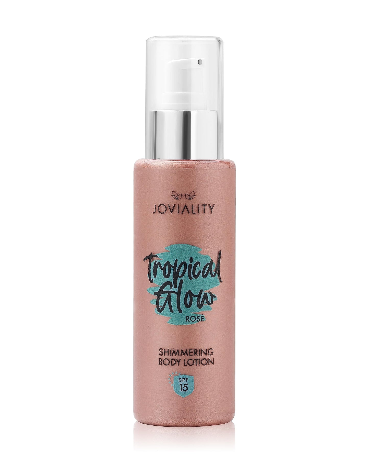 Joviality Tropical Glow Shimmering bronzing Lotion SPF15 Rose