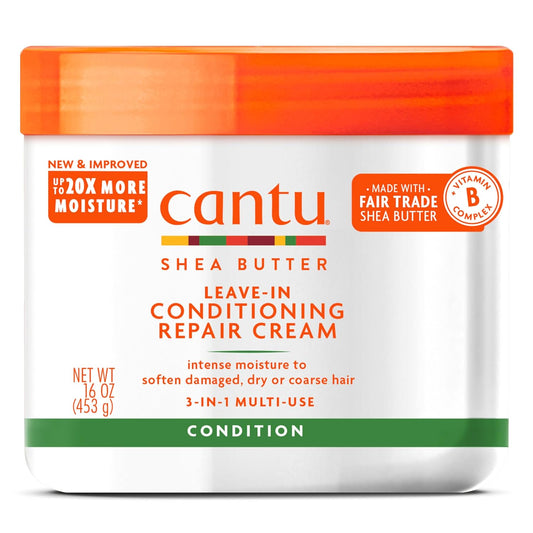 CANTU Shea Butter Leave in Conditioning Repair Cream - 453g