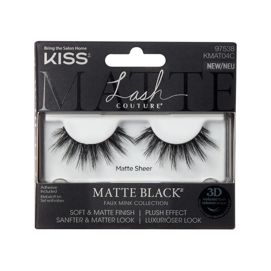 KISS 3D Matte Faux Mink Collection Lash KMAT04C KISS
