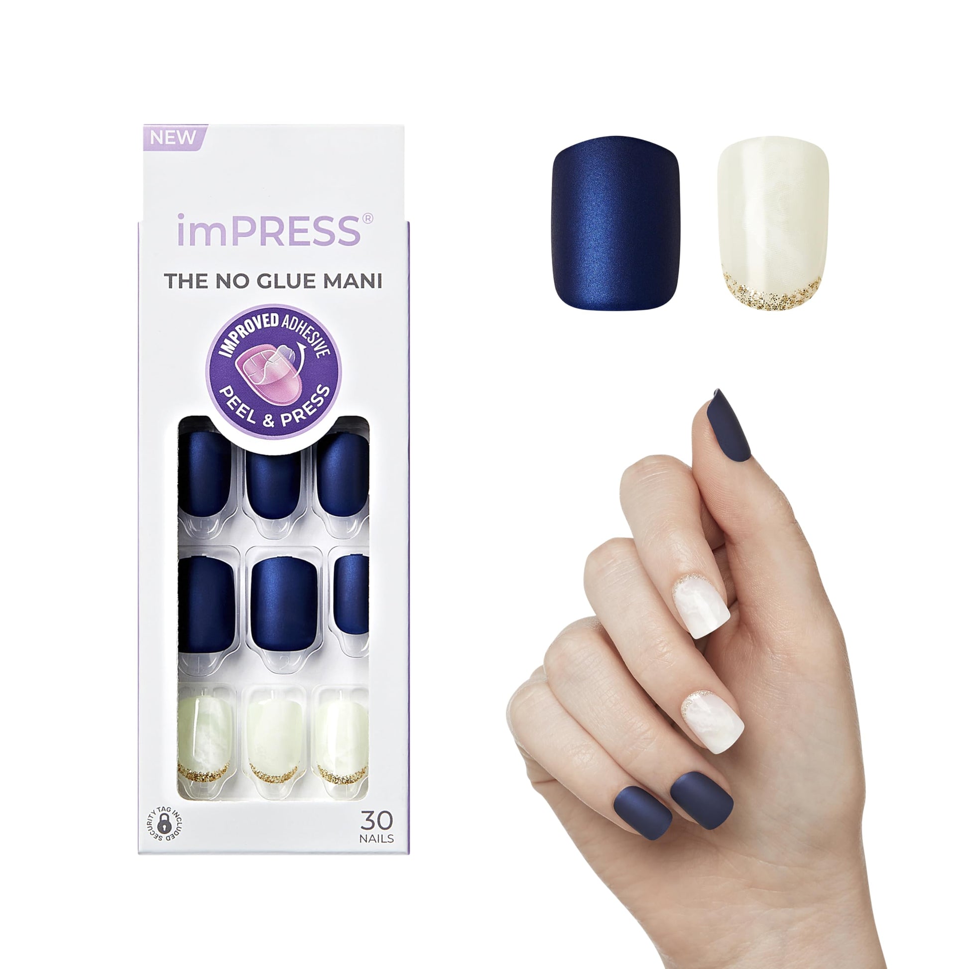 KISS imPRESS KS Nails - Chasing Stars IM36