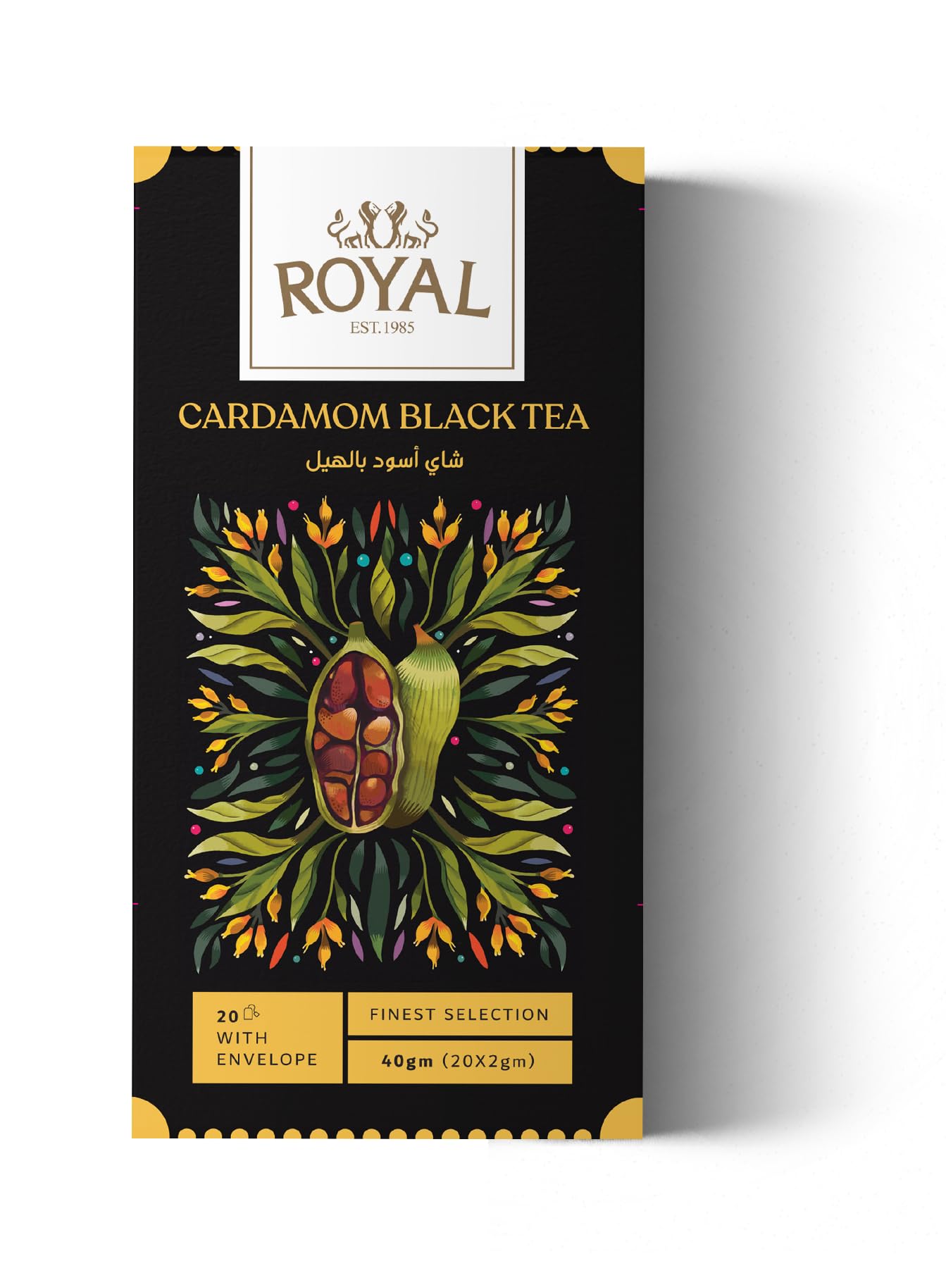 Royal Black Tea Cardamon 20TB