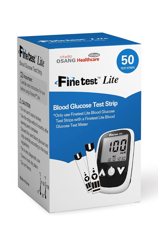 Finetest Lite - Blood Glucose Test Strips (50 Strips)