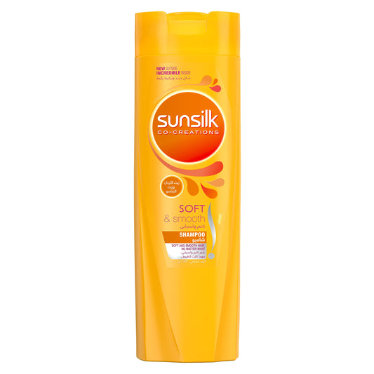 Sunsilk New Active Infusion Deep Nourishment Smooth Shampoo with Silk Protein, Argan Oil and Vitamin C, 350 ml, White
