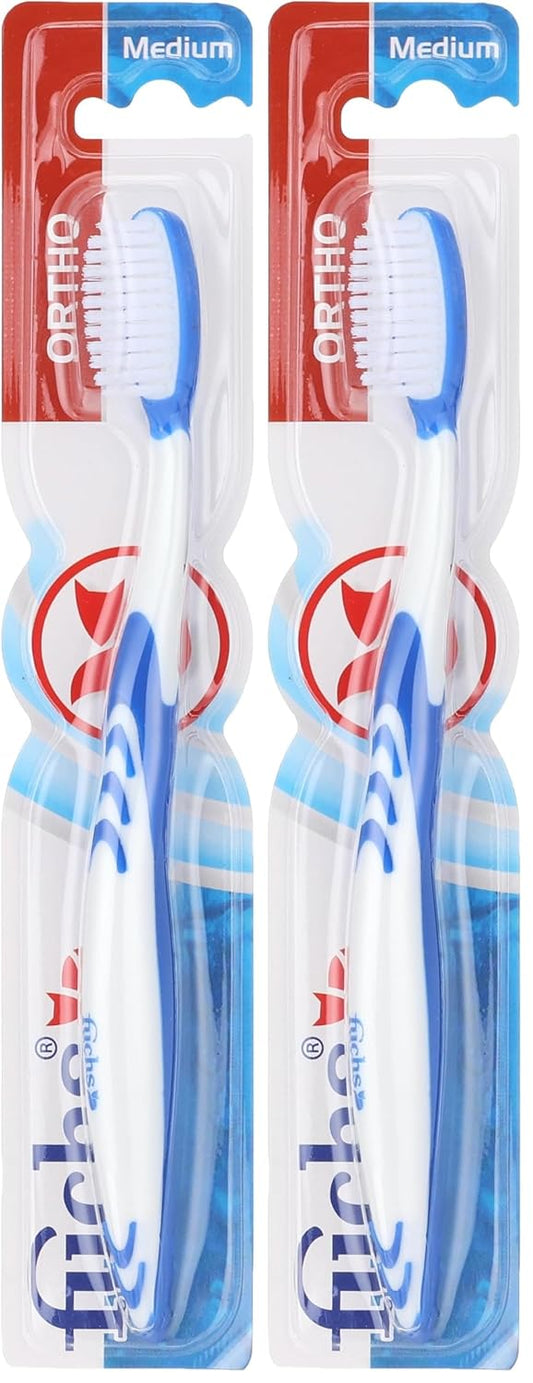 Fuchs Toothbrush Ortho - assorted color (Pack of 2)