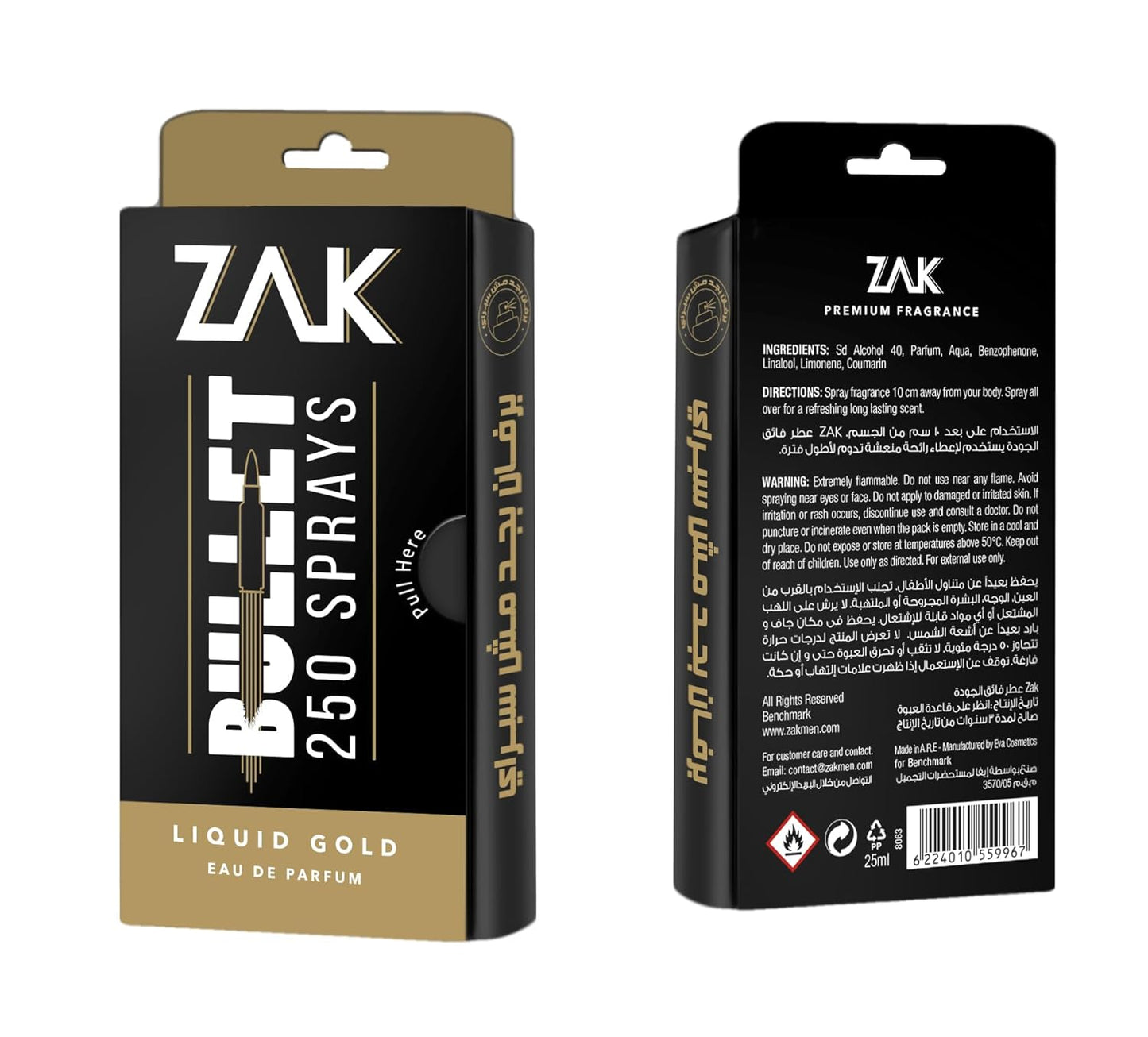 ZAK Liquid Gold - Eau De Parfum - 25 ml