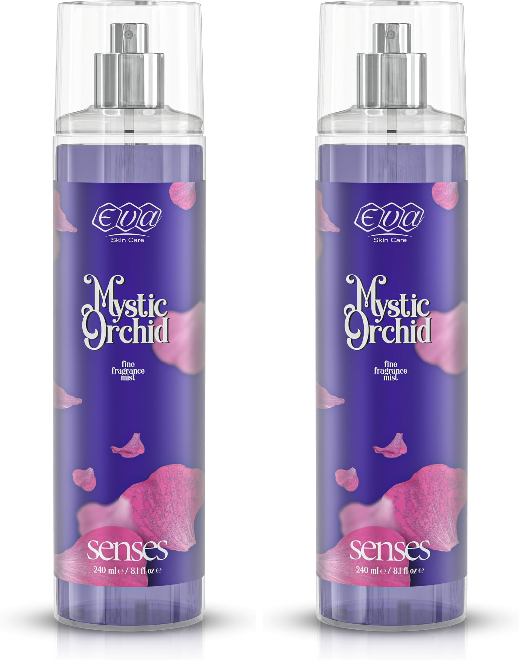 Eva Skin Care Senses body splash -Mystic Orchid 240ml (Pack of 2)
