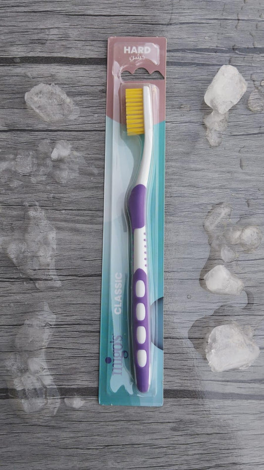 MEGO Classic Hard Bristle Toothbrush