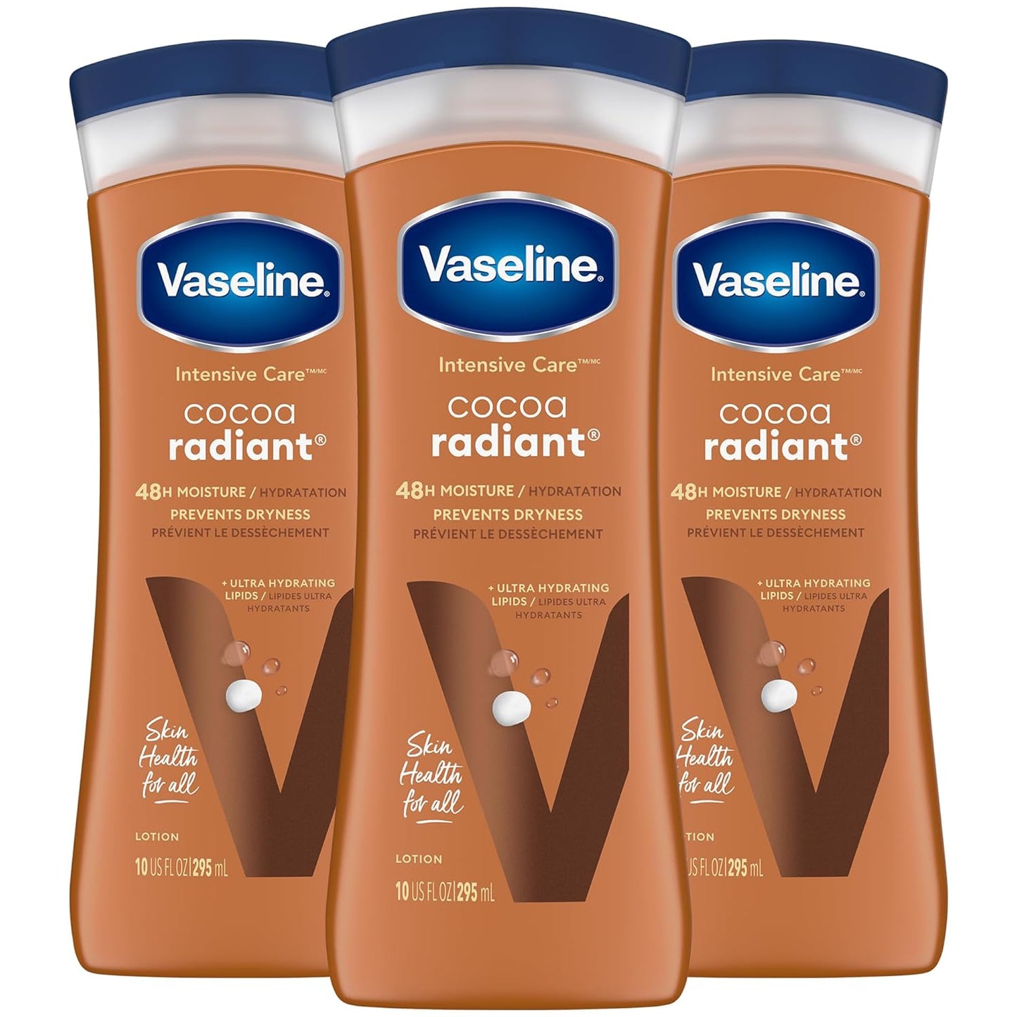 Vaseline Intensive Care Cocoa Glow Body Lotion with Pure Cocoa and Shea Butter - 400 ml