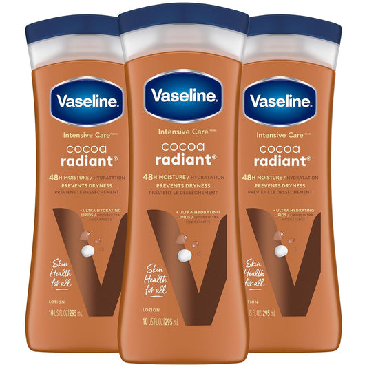Vaseline Intensive Care Cocoa Glow Body Lotion with Pure Cocoa and Shea Butter - 400 ml