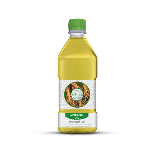 Purity- بيورتي Ginseng Oil Unrefined Cold Pressed, 100% Pure & Natural, Ideal for Vitality Boost, Skin Radiance, and Hair Strength 1 L