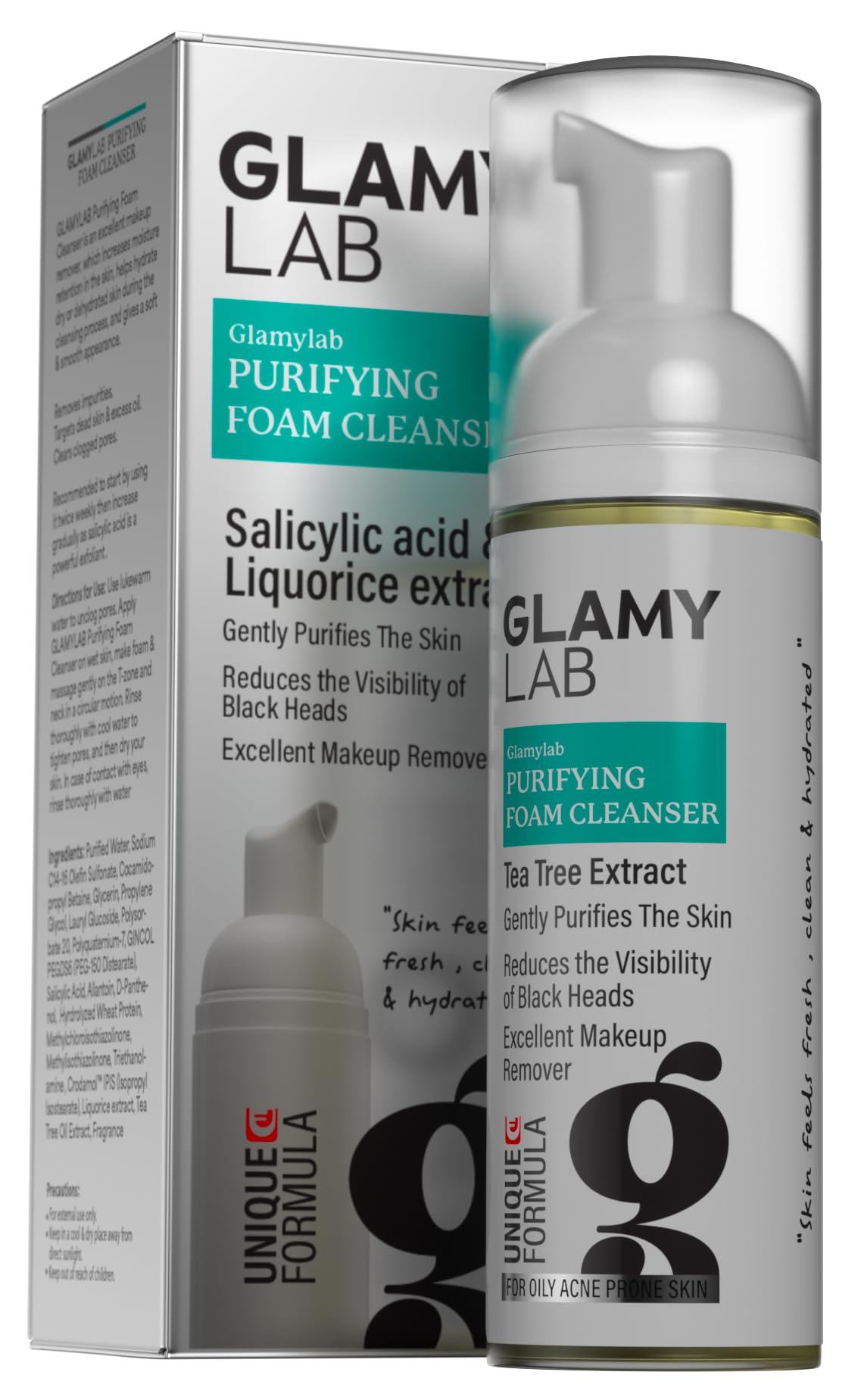 Glamy Lab Purifying Cleanser Foam 150 Ml