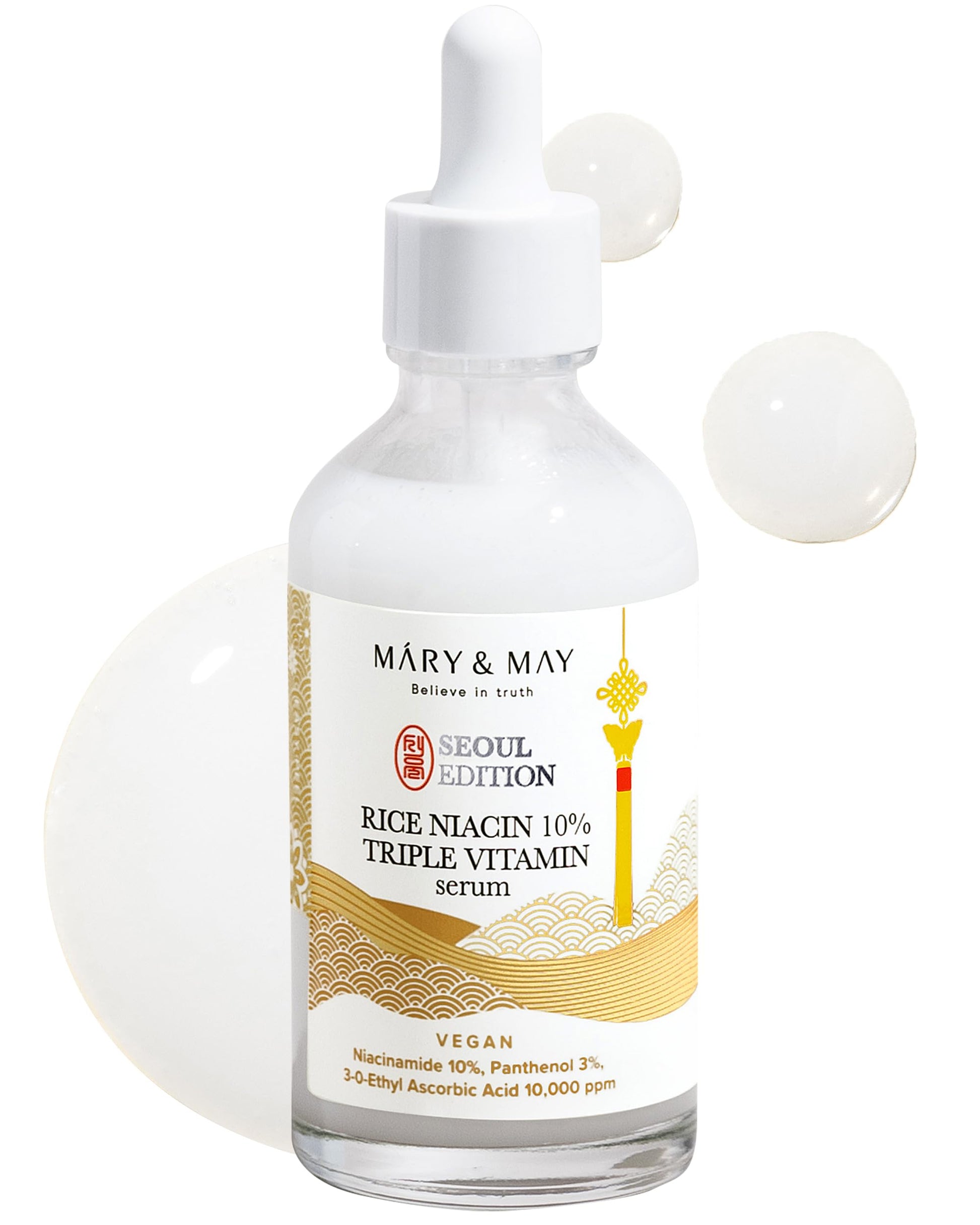 Mary&May Rice Niacin 10% Triple Vitamin Serum 80Ml