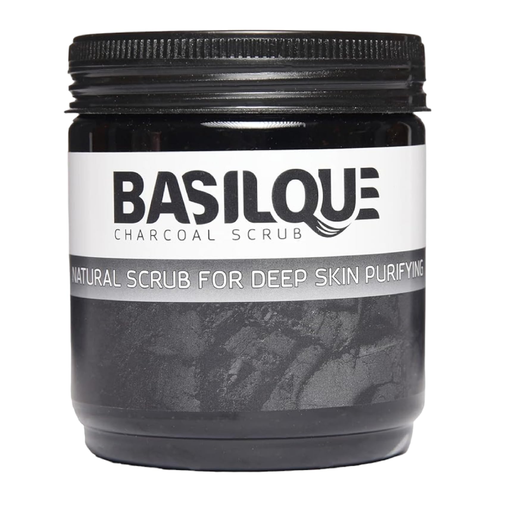 Melano Pharma Basilque charcoal face scrub, 300 gm