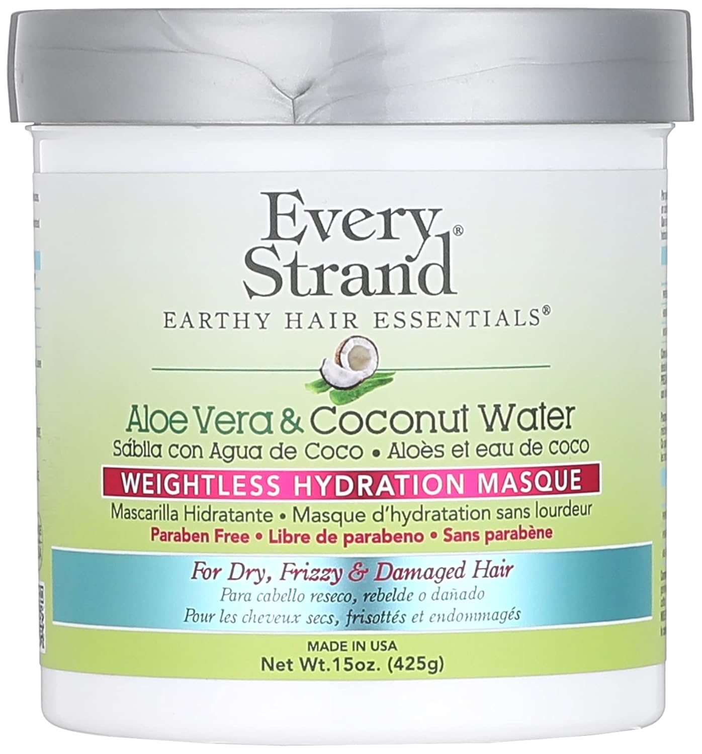 Every Strand Coconut Water & Aloe Vera Hair Mask - 425 gm