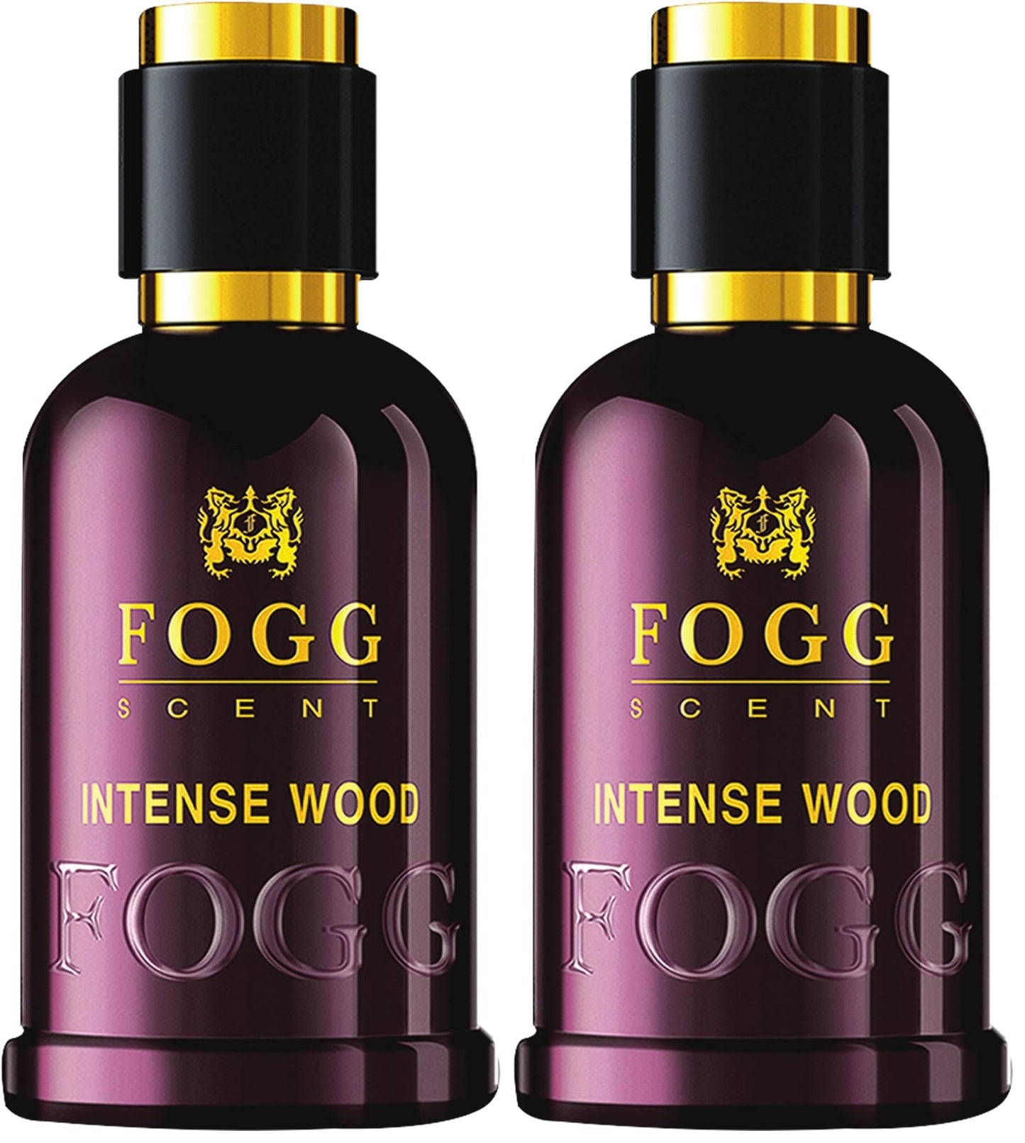 Fogg scent wood for men, eau de parfum - 100 ml (Pack of 2)