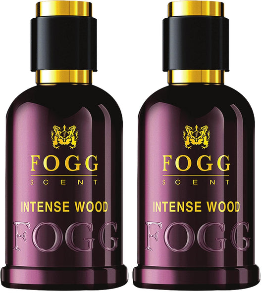 Fogg scent wood for men, eau de parfum - 100 ml (Pack of 2)