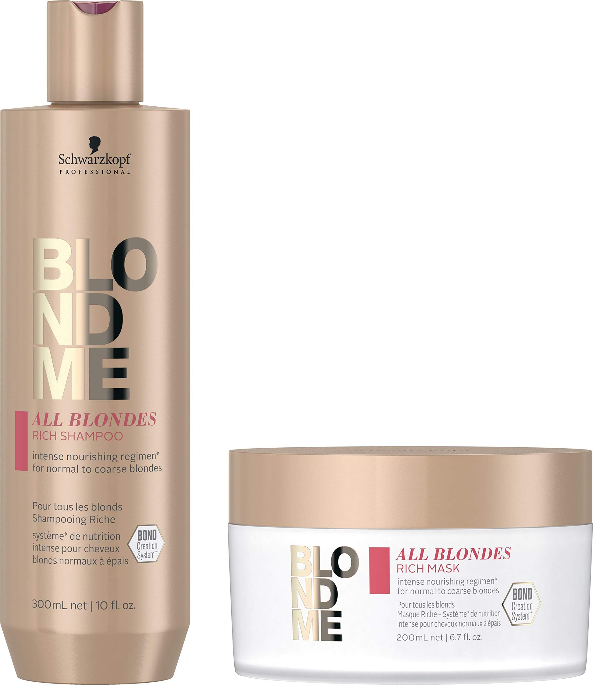 Schwarzkopf Professional All Blonde Shampoo and Mask Duo Pack for All Blonde Hair Types