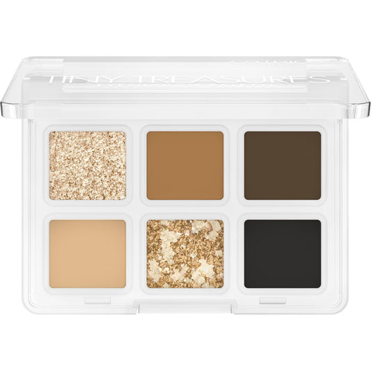 Catrice Cosmetics Tiny Treasures Eyeshadow Palette, Shimmering, Shimmering, Metallic, Matte (4.2 g)
