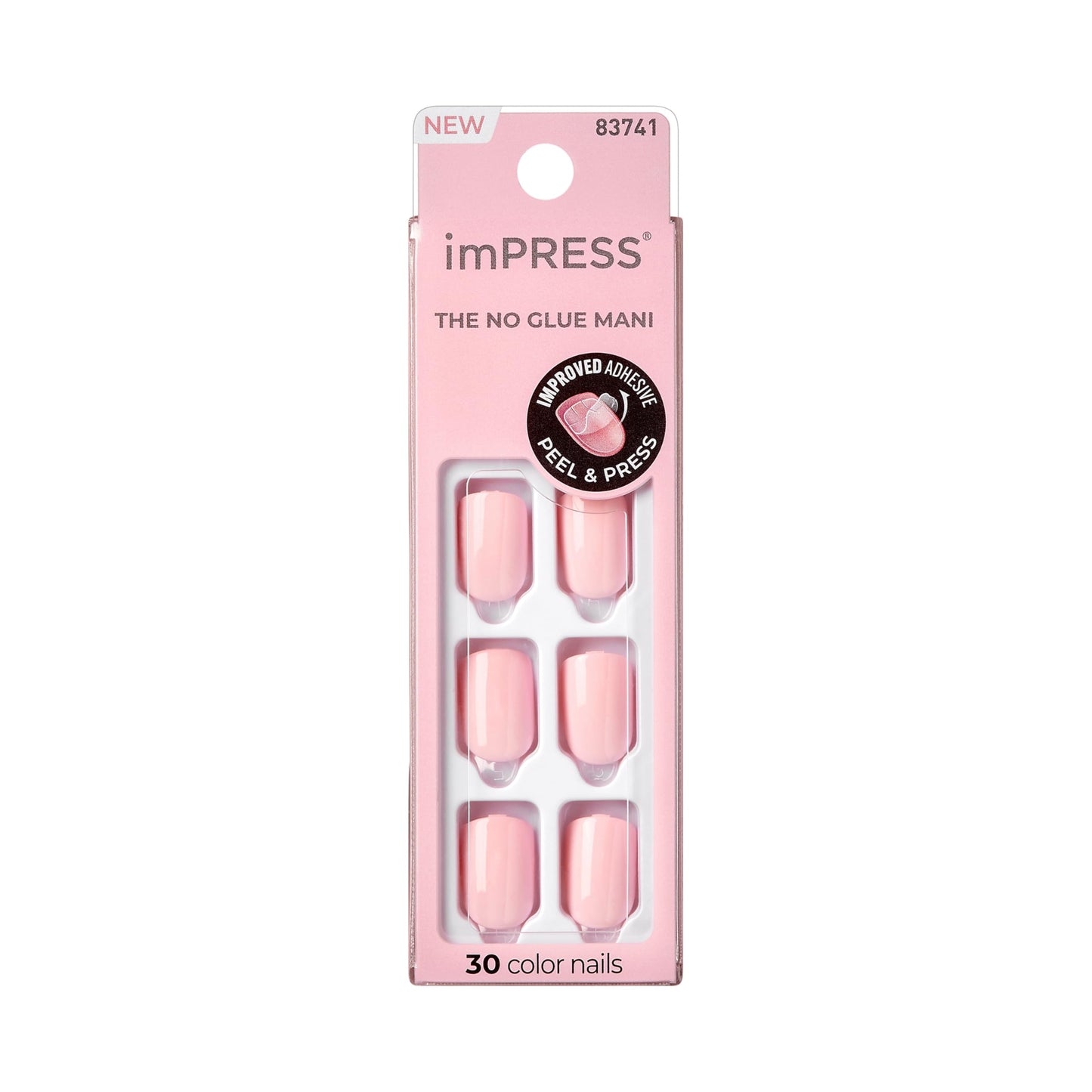 KISS imPRESS Kiss impress nails color - pick me pink kimc002c
