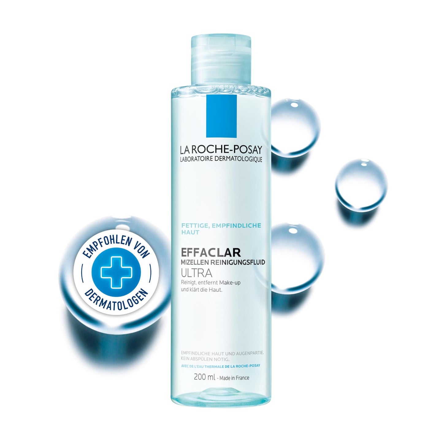La Roche-Posay Effaclar Micellar Cleansing Water for Oily Skin, 6.76fl. oz