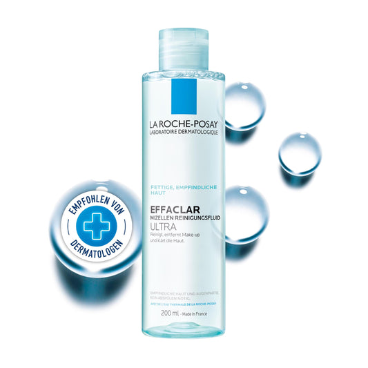 La Roche-Posay Effaclar Micellar Cleansing Water for Oily Skin, 6.76fl. oz