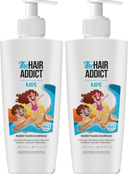 The Hair Addict Bubble Trouble Conditioner 250Ml (Pack of 2)