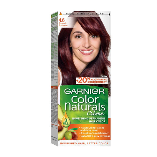 Garnier Color Naturals Permanent Crème Hair Color - 4.6 Burgundy