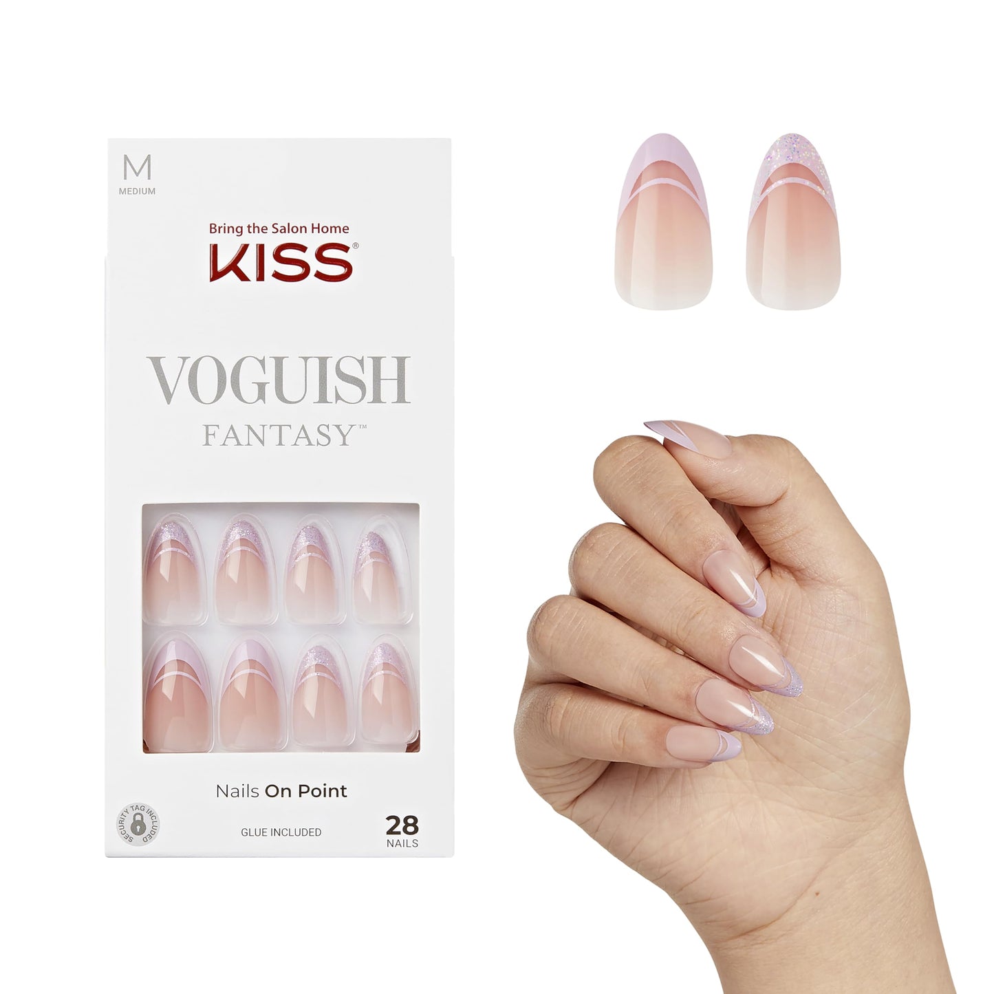KISS KS Voguish Fantasy Nail Rainy Night FV21