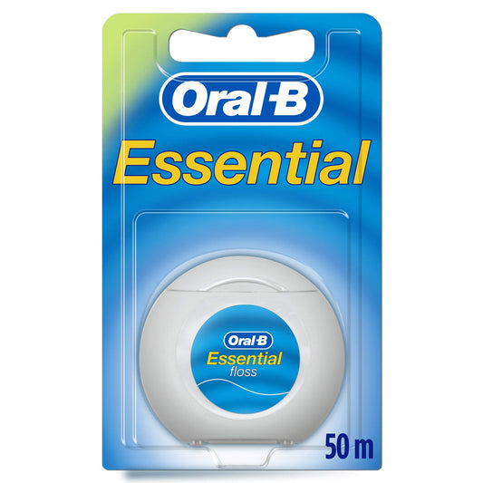 Oral B Essential Waxed Mint Floss, 50 m
