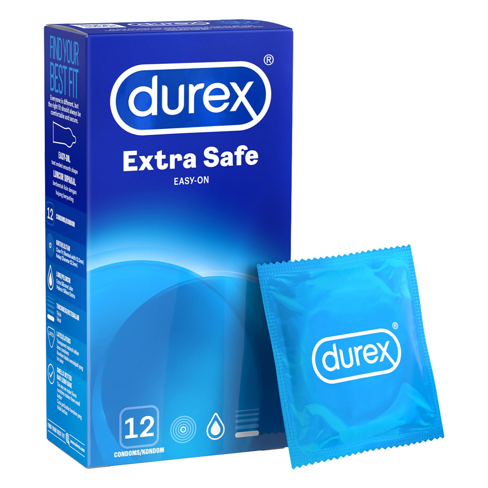 Durex Extra Safe Condoms - Box of 12