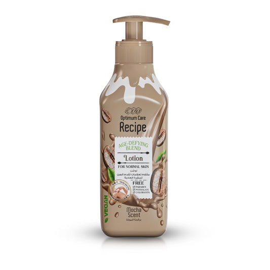 Eva Optimum Care Recipe Age Defying Blend Lotion For Normal Skin - Mocha Scent 370 Ml