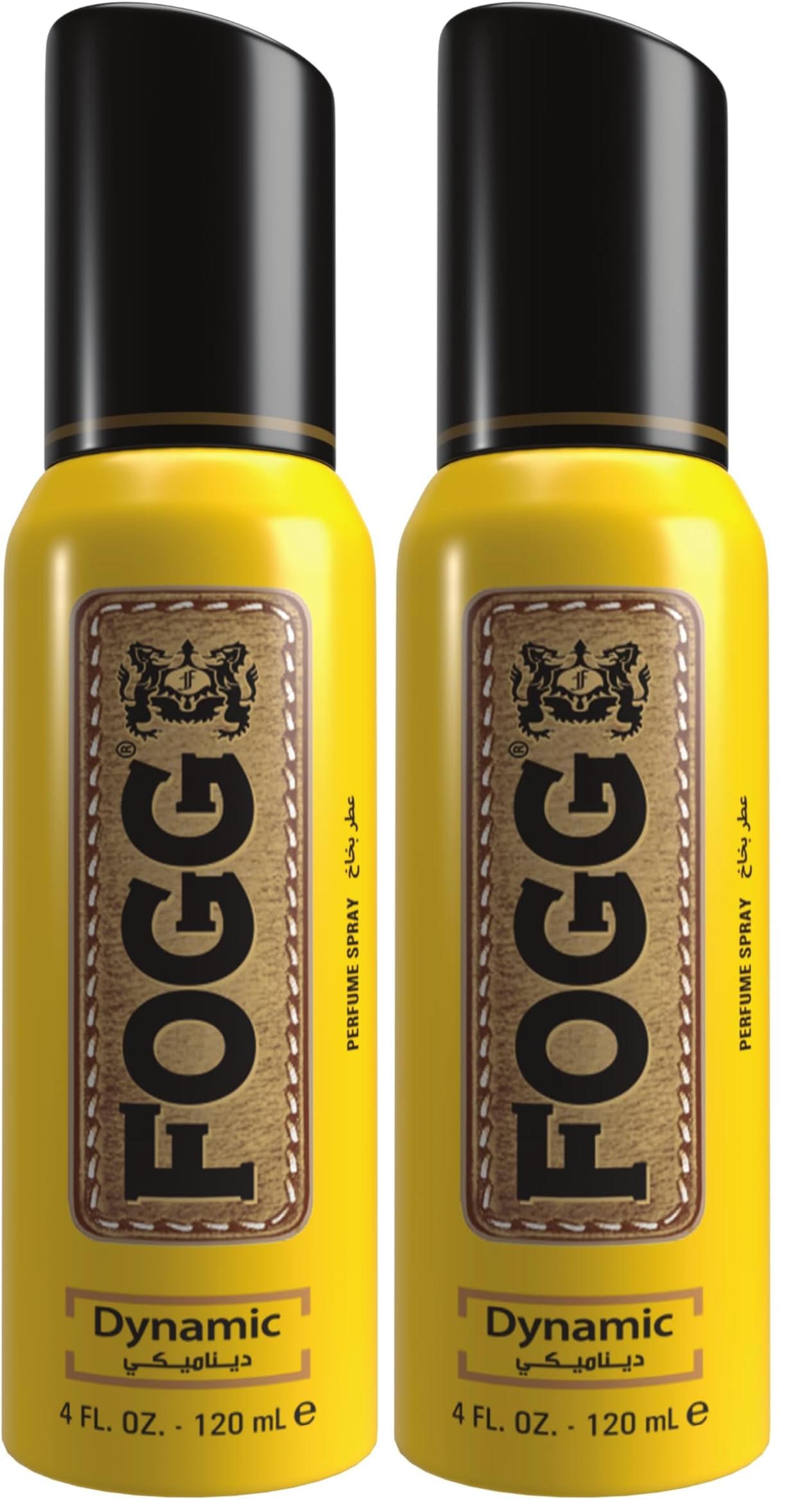 Fogg DYNAMIC Perfume Spray For Unisex - 120 Ml (Pack of 2)