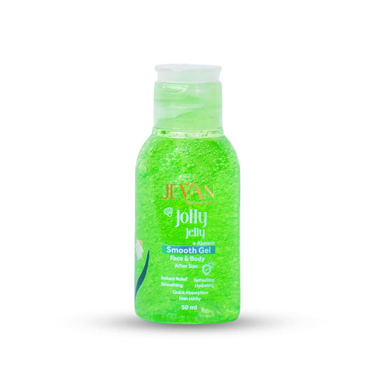 JEVAN Soothing Gel After Sun - Jolly Jelly -Ultimate Sunburn Relief - 50 ML New