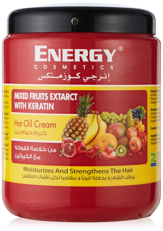 Energy Cosmetics Keratin Hot Oil Cream Mix. Fruit - 1000 ml