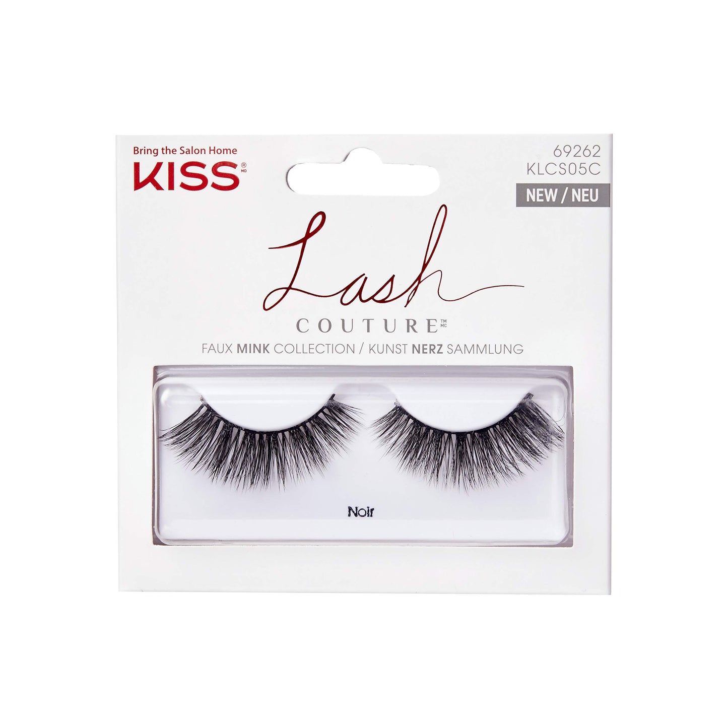 KISS Lash Couture Faux Mink, Noir