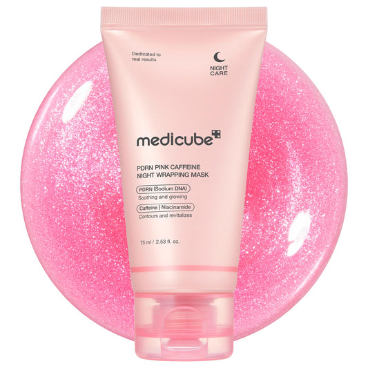 medicube PDRN Pink Caffeine Night Wrapping Night Mask 75ml