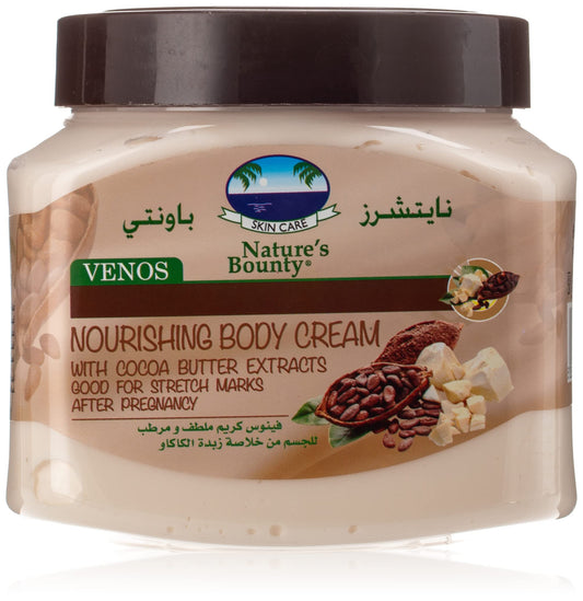 Nature's Bounty Venos Nourishing Body Cream, 600Gm