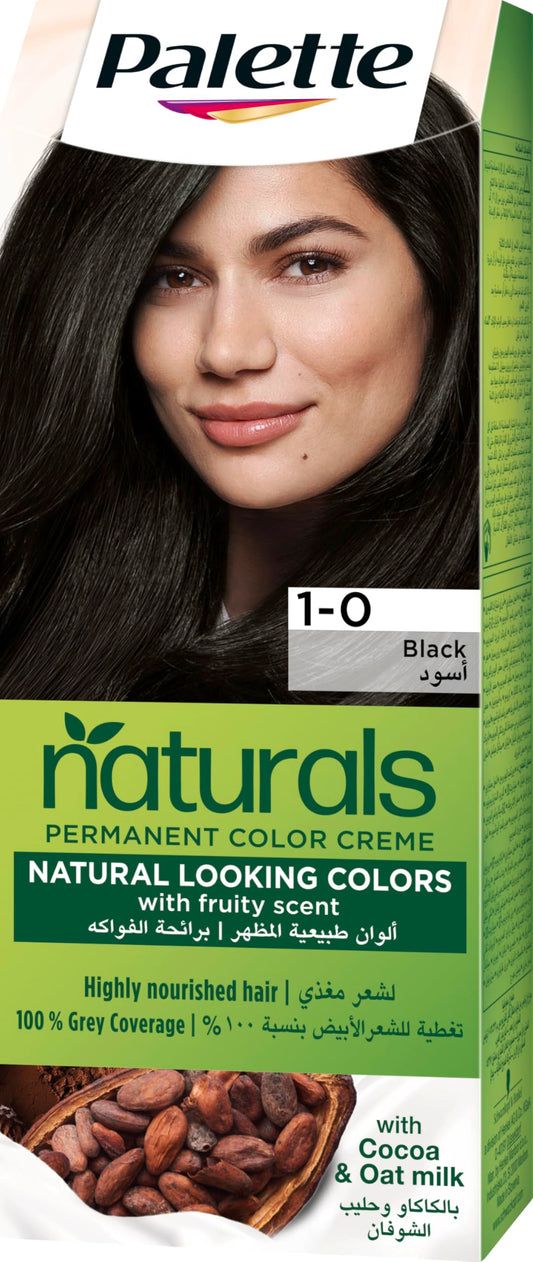 Palette Permenant Natural Colour 1-0 Black 50 ml
