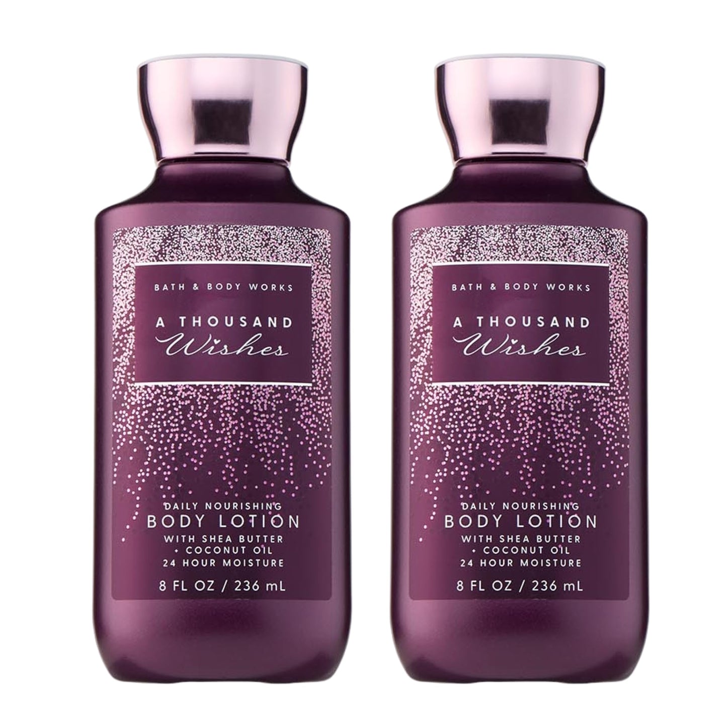 Bath & Body Works and 2 Pack A Thousand Wishes Super Smooth Lotion 8 Oz