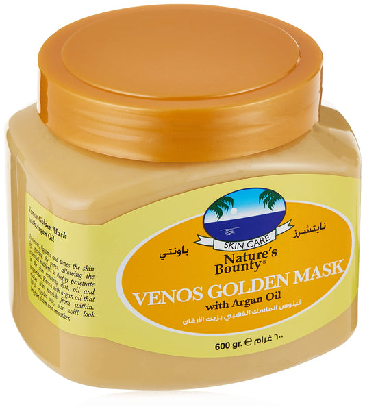Nature's Bounty Venos Gold Mask with Argan Oil - 600g