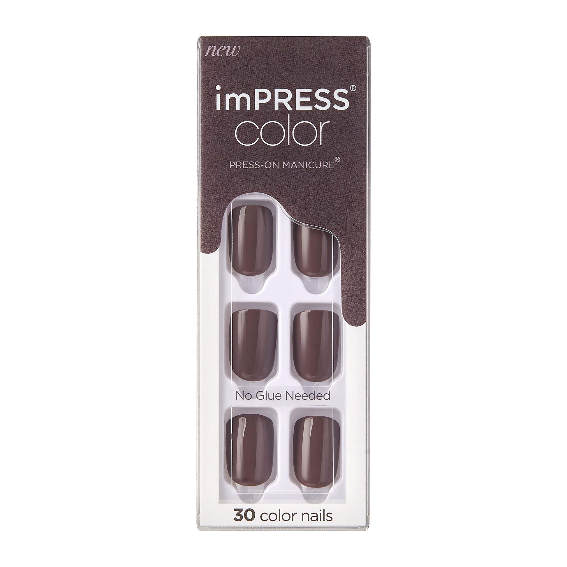 KISS imPRESS Kiss Impress Nails Color - Try Gray KIMC017C, Grey