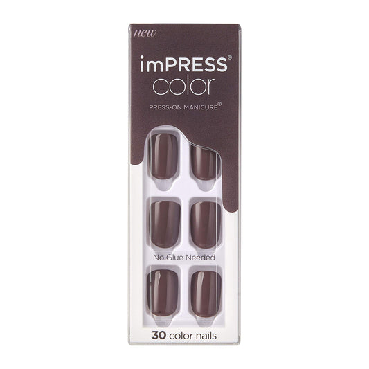 KISS imPRESS Kiss Impress Nails Color - Try Gray KIMC017C, Grey