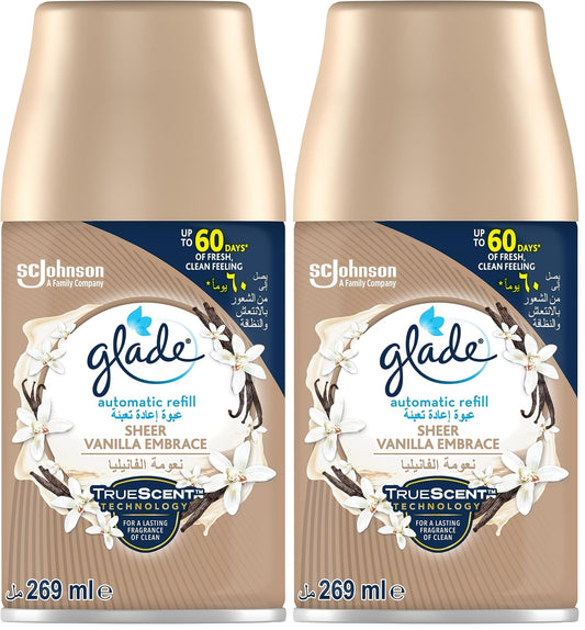 Glade AUTOMATIC SPRAY REFILL VANILLA - 269 ml (Pack of 2)