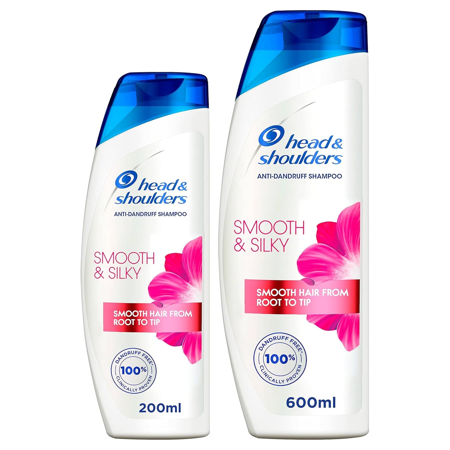 Head & Shoulders Smooth and Silky Anti-Dandruff Shampoo 600 ml + 200 ml