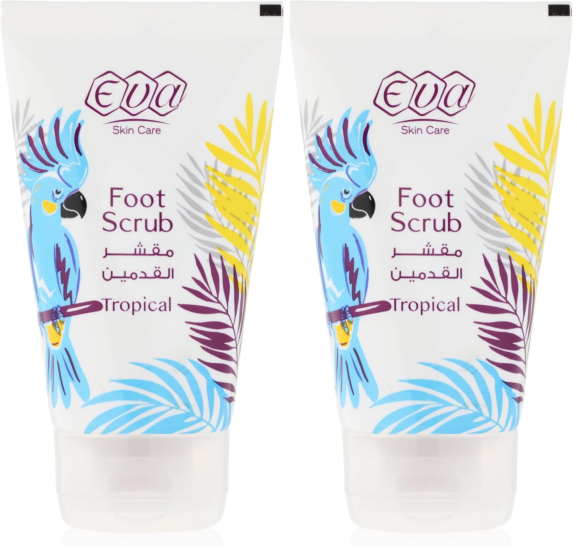 Eva Skin Care Foot Scrub Tropical (Pack of 2)